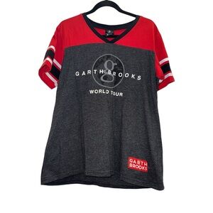 Garth Brooks World Tour V-Neck T-Shirt